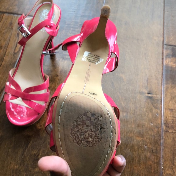 Vince Camuto High Heels (dark pink) - Picture 2 of 4